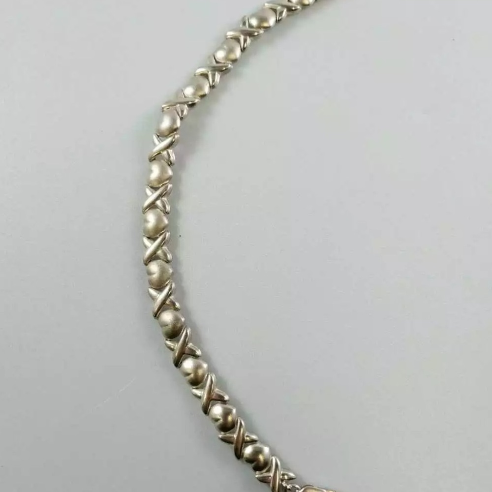 EUC Bundle Only Signed NF Sterling Silver ♥️ Heart 7.5 “ Lobster Clasp - Picture 3 of 4